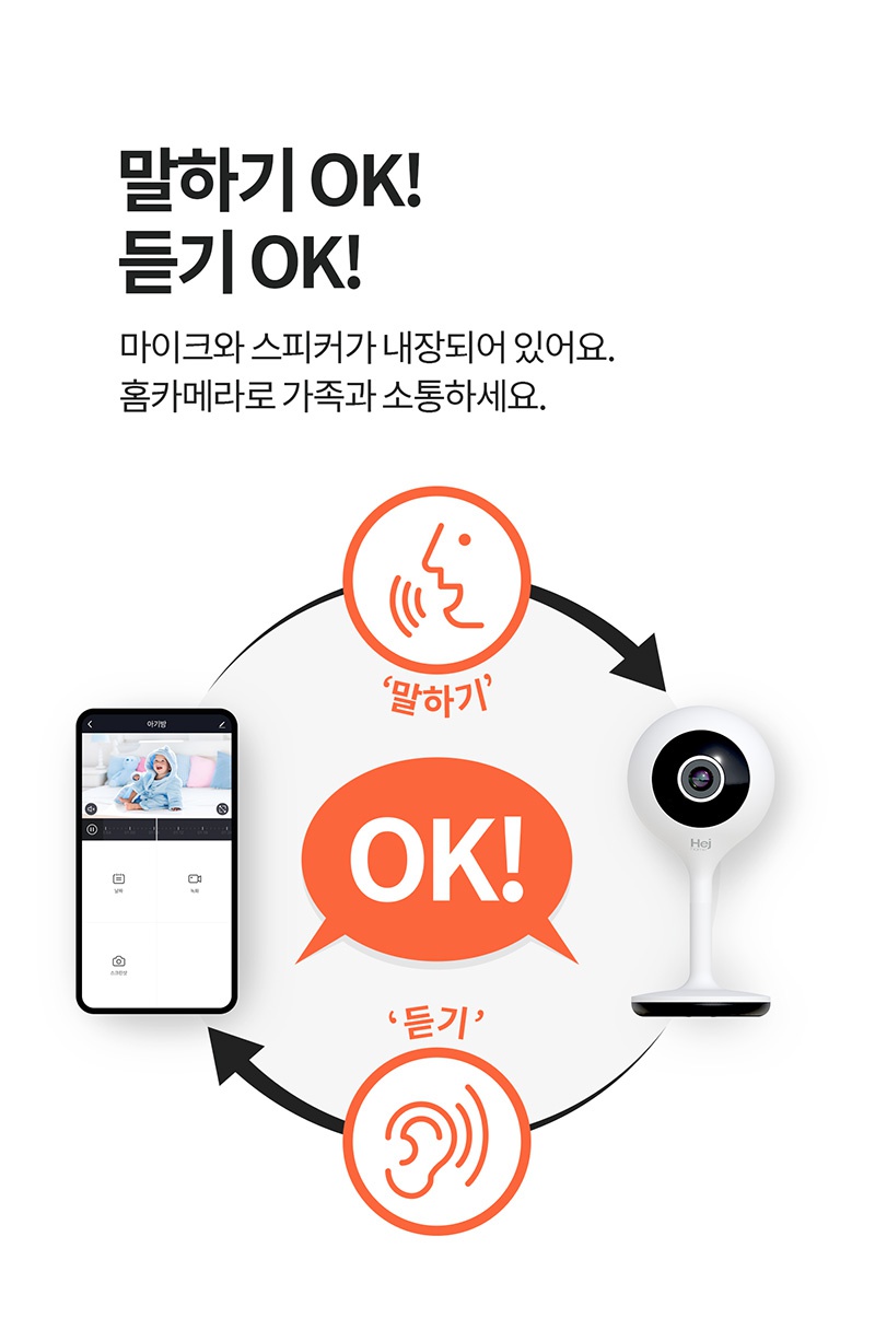 헤이홈 스마트 홈카메라 화이트-상품이미지-22